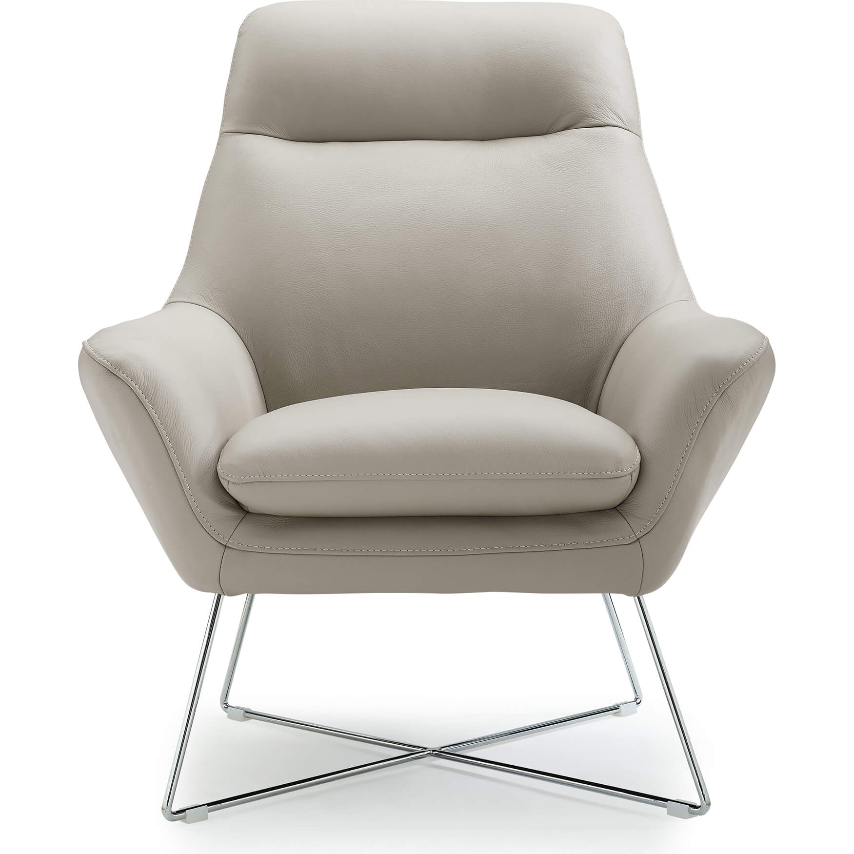 Daiana Top Grain Leather Leisure Chair