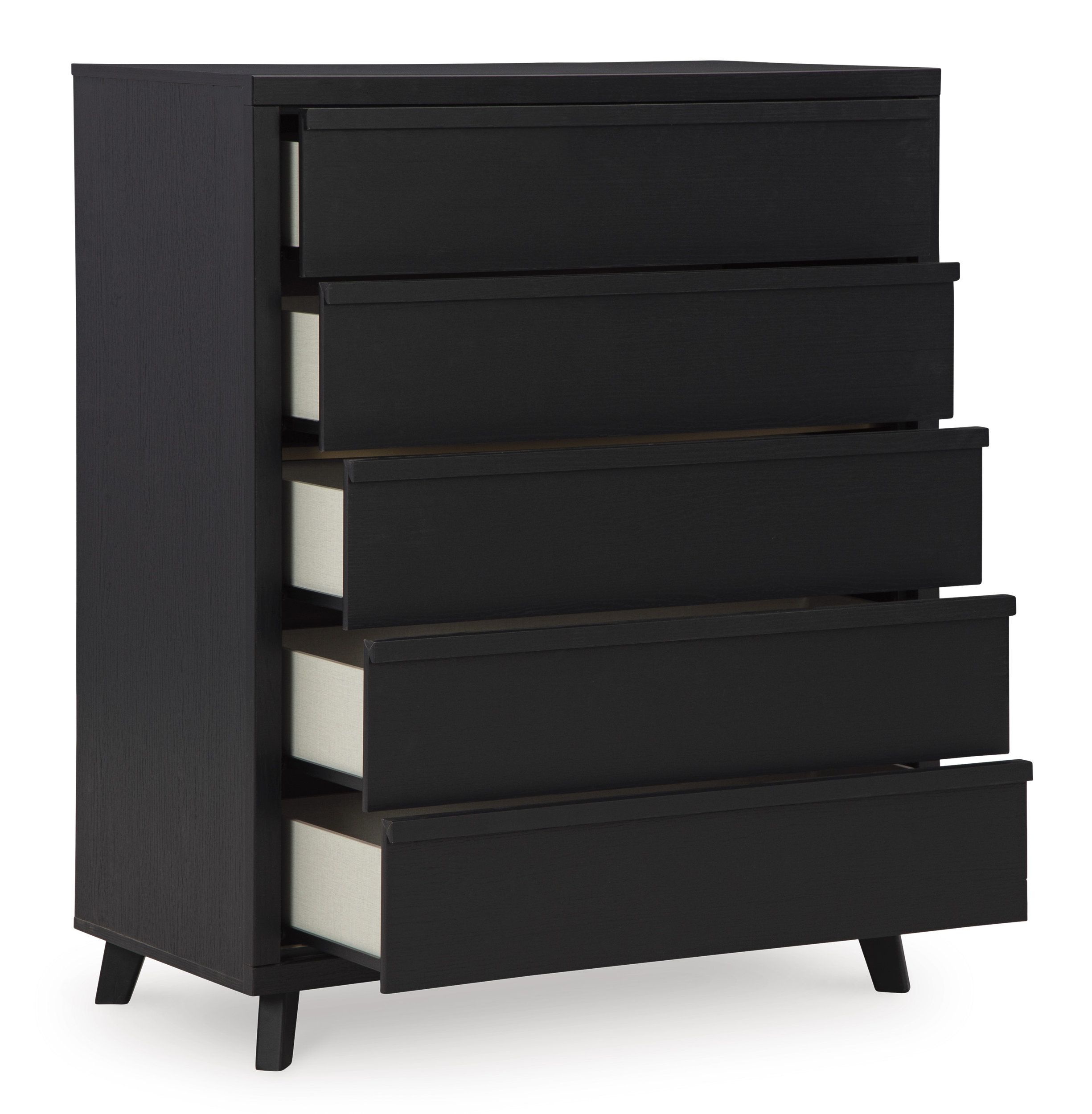 Danziar MDF/Wood Veneer Panel Bedroom Set