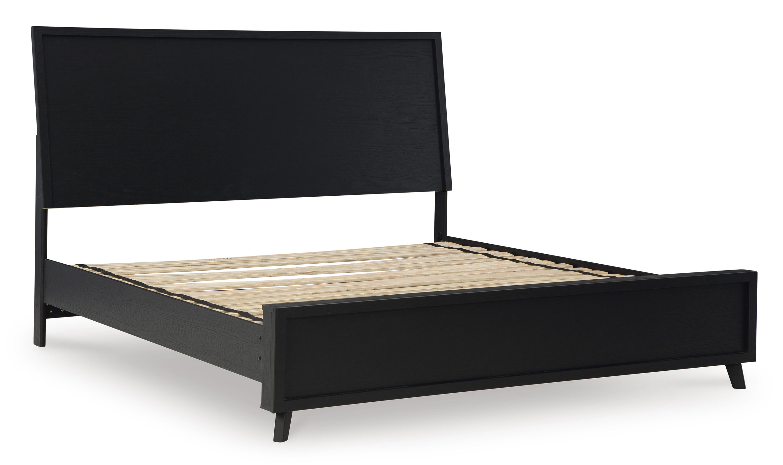 Danziar MDF/Wood Veneer Panel Bedroom Set w/Footboard
