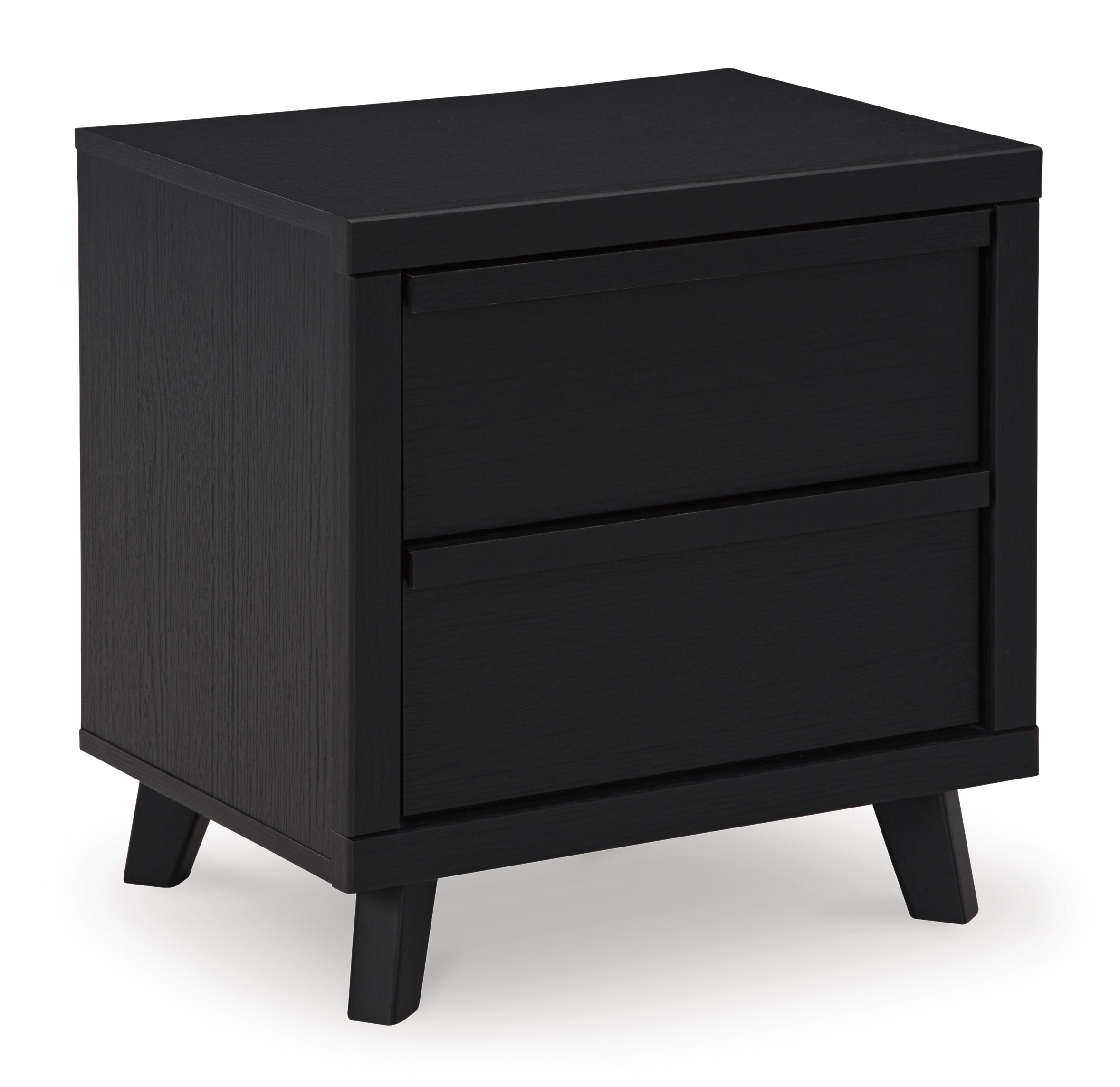 Danziar MDF/Wood Veneer Slat Panel Bedroom Set