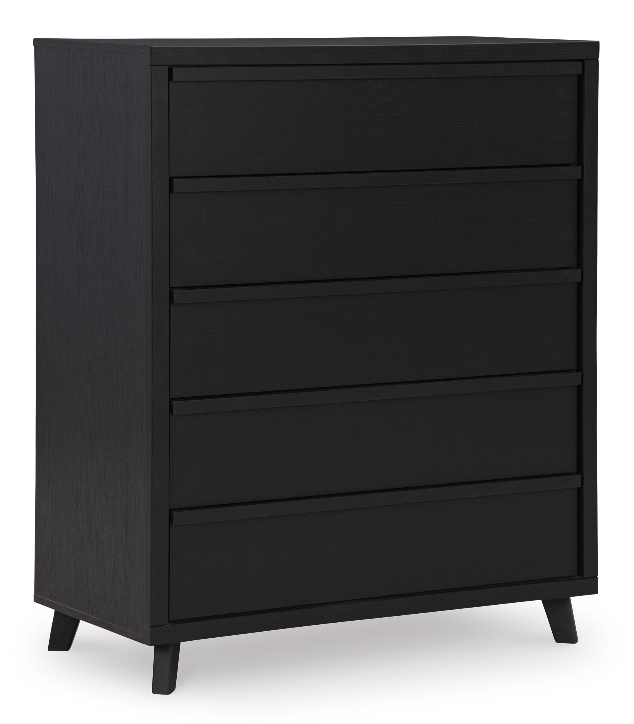Danziar MDF/Wood Veneer Slat Panel Bedroom Set