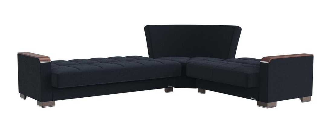 Armada X Fabric Convertible L-Shaped Sectional