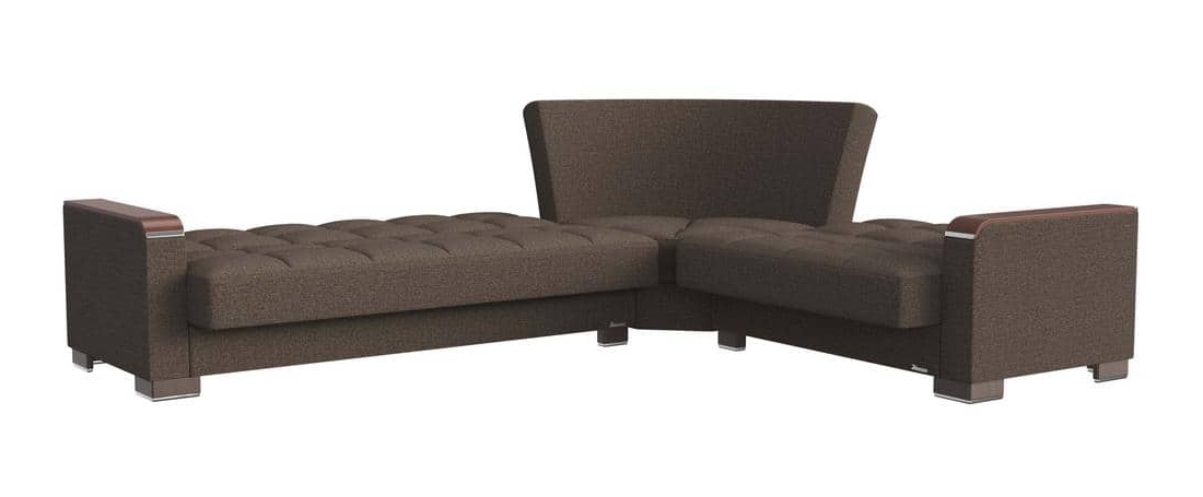 Armada X Fabric Convertible L-Shaped Sectional