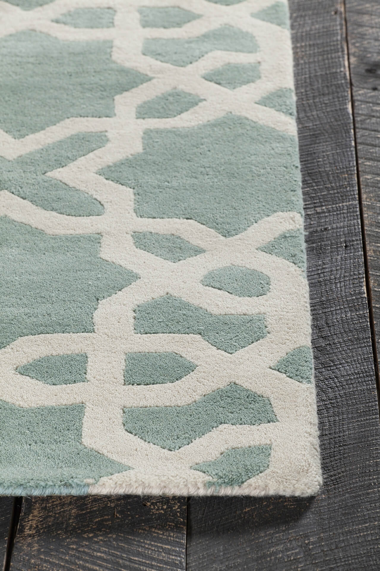 Davin Rectangular Wool Handmade Rug, 5' x 7'