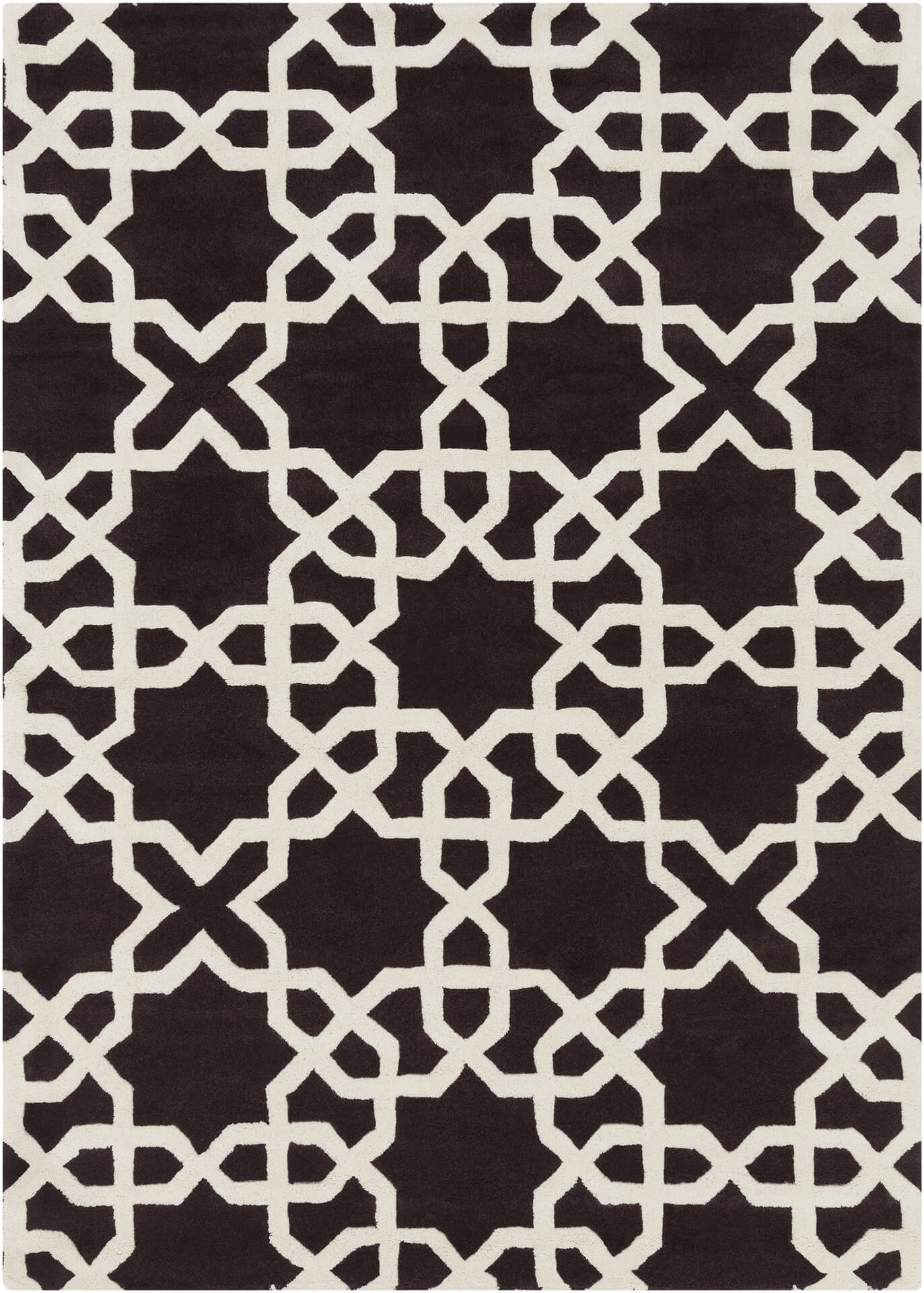 Davin Rectangular Wool Handmade Rug, Composition 1