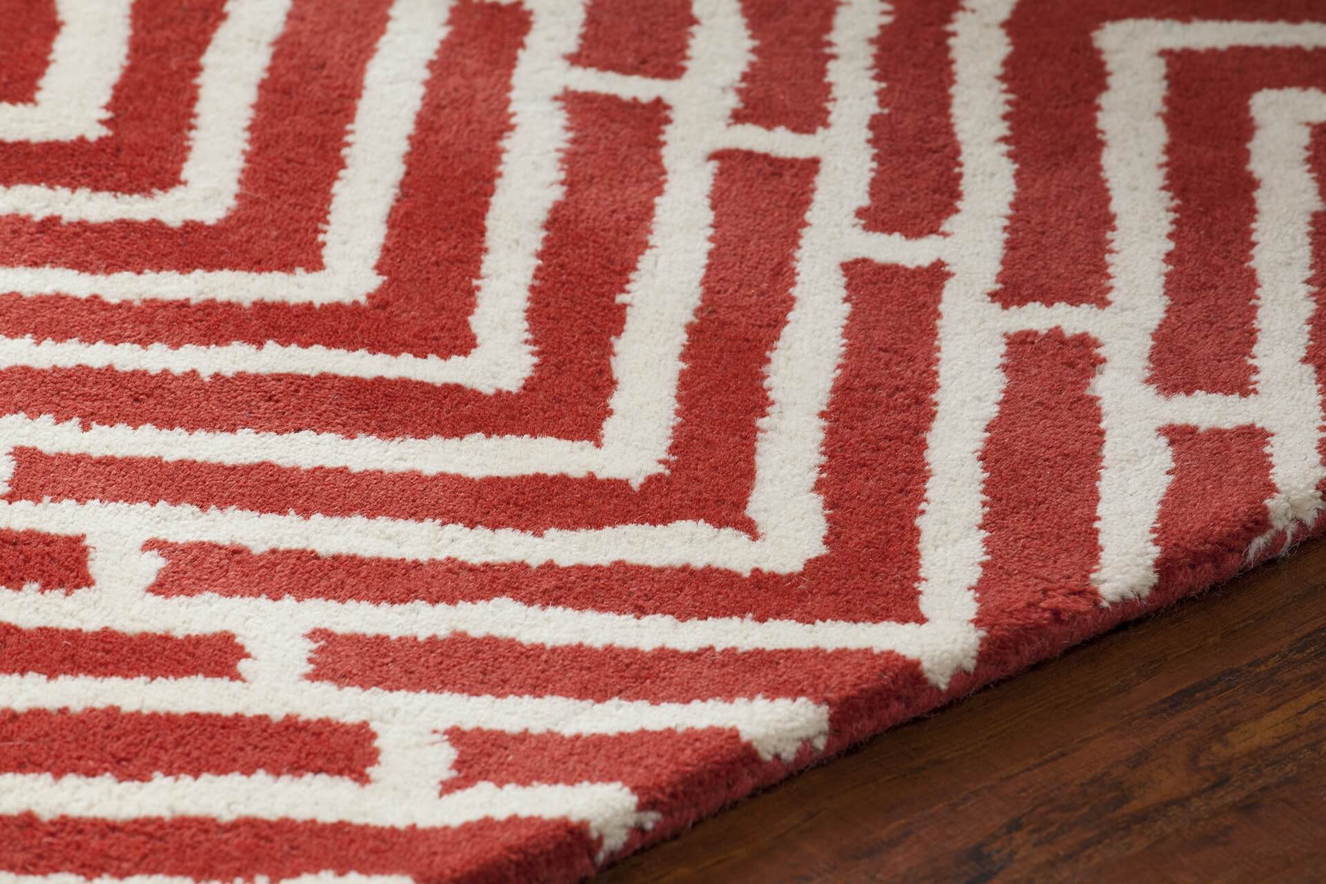 Davin Rectangular Wool Handmade Rug, 7' x 10'
