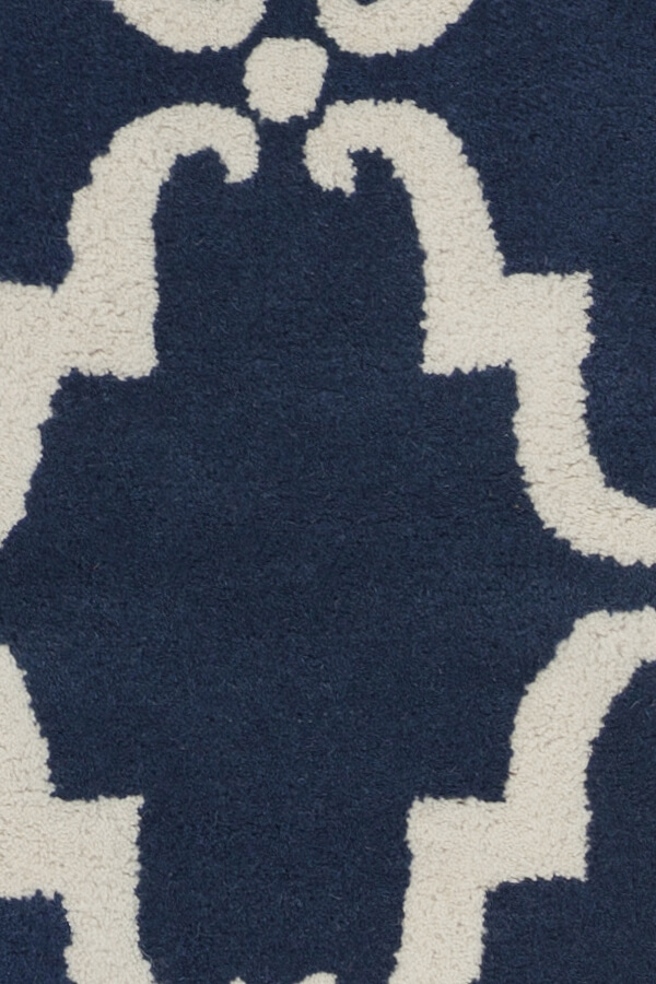 Davin Rectangular Wool Handmade Rug, Composition 4