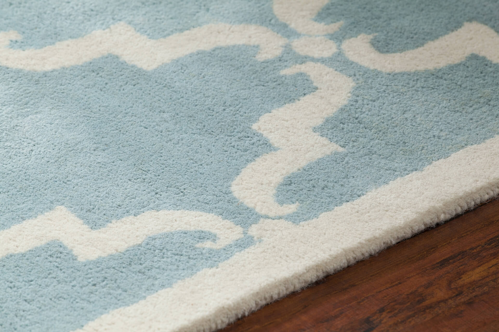Davin Rectangular Wool Handmade Rug, Composition 4