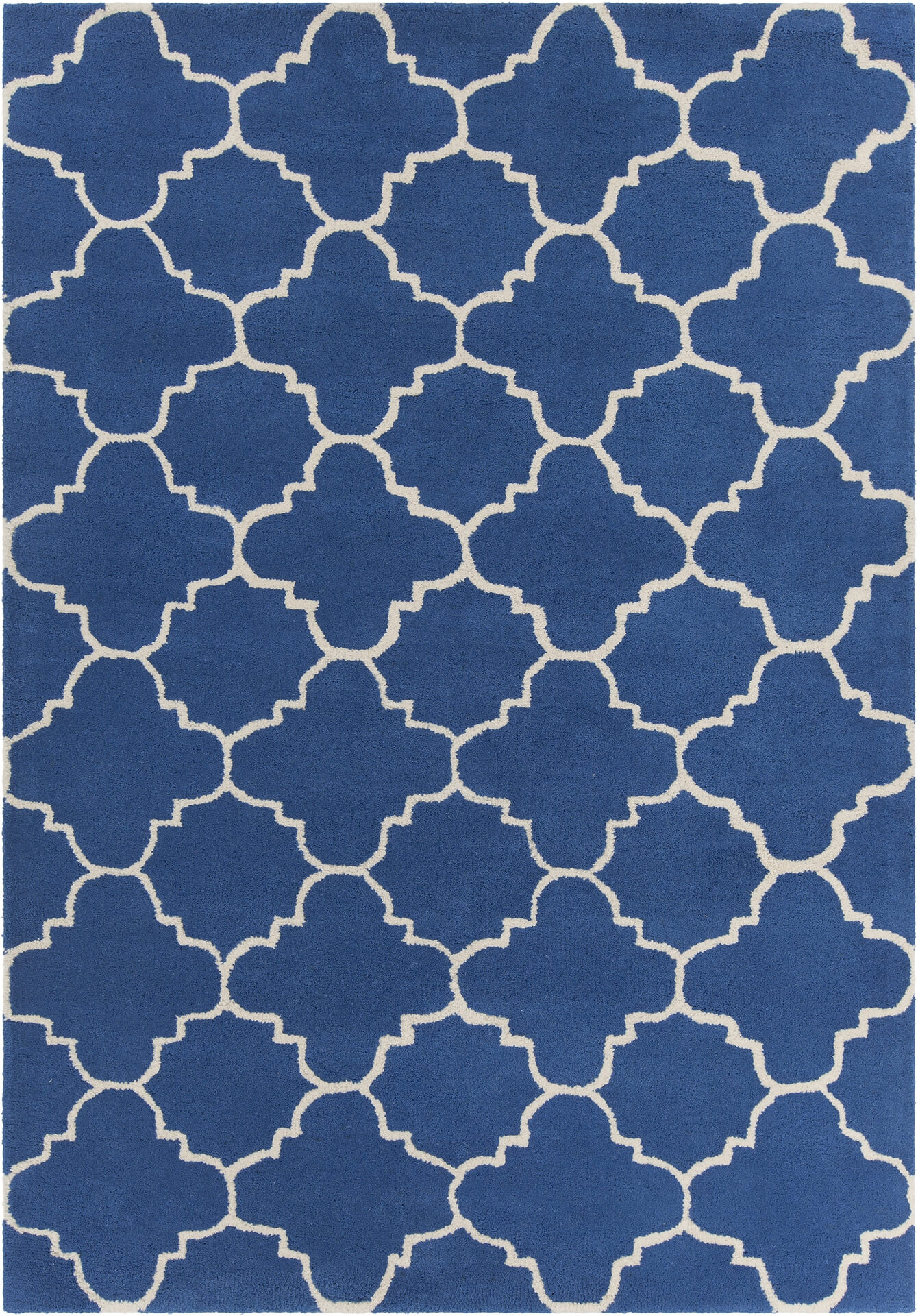 Davin Rectangular Wool Handmade Rug, Composition 5