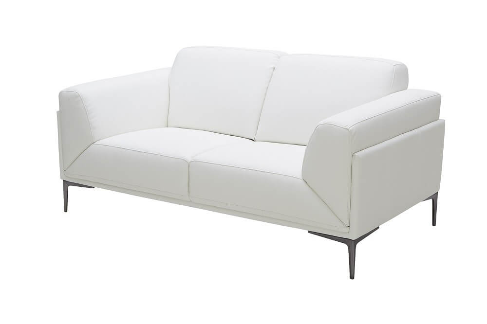 Davos Bonded Leather Loveseat