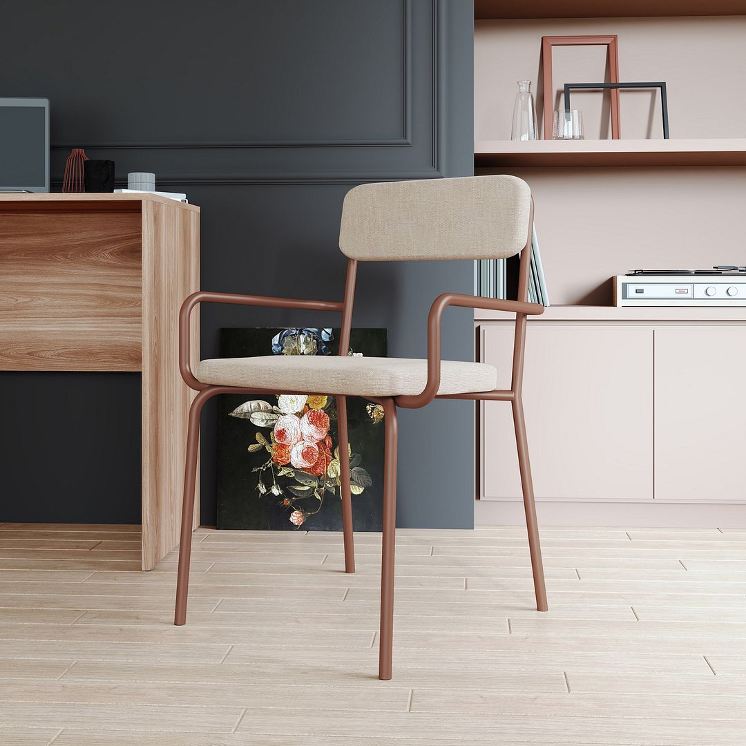 Whythe PU Leather Dining Chair 
