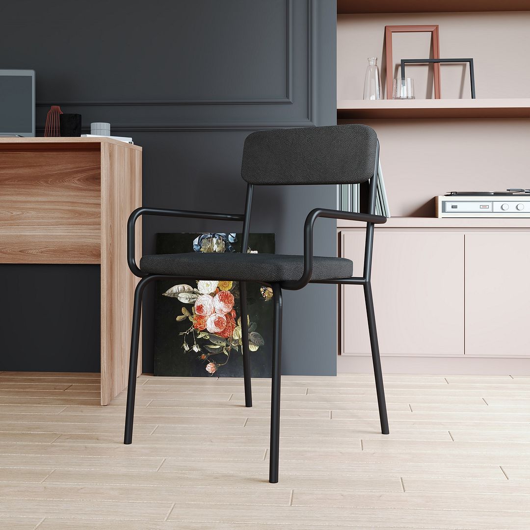 Whythe PU Leather Dining Chair 