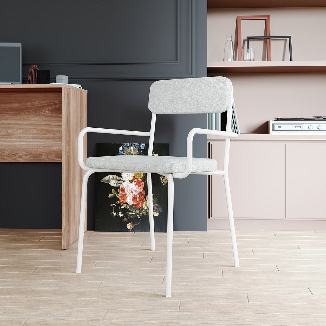 Whythe PU Leather Dining Chair 