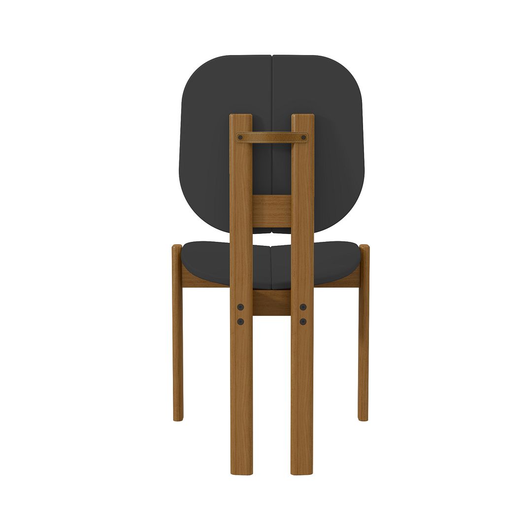 Gales Dining Chair w/Solid Wood Legs