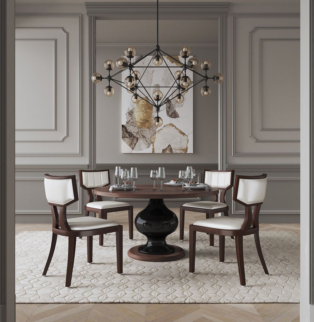 Pulitzer Faux Leather Dining Chair