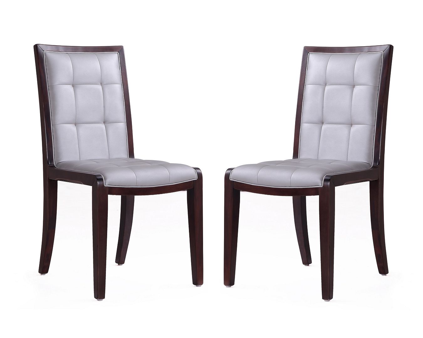Executor Faux Leather Dining Chairs - Thumbnail 3