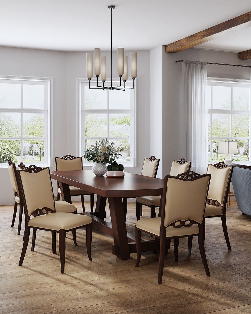 Regent Faux Leather Dining Chair