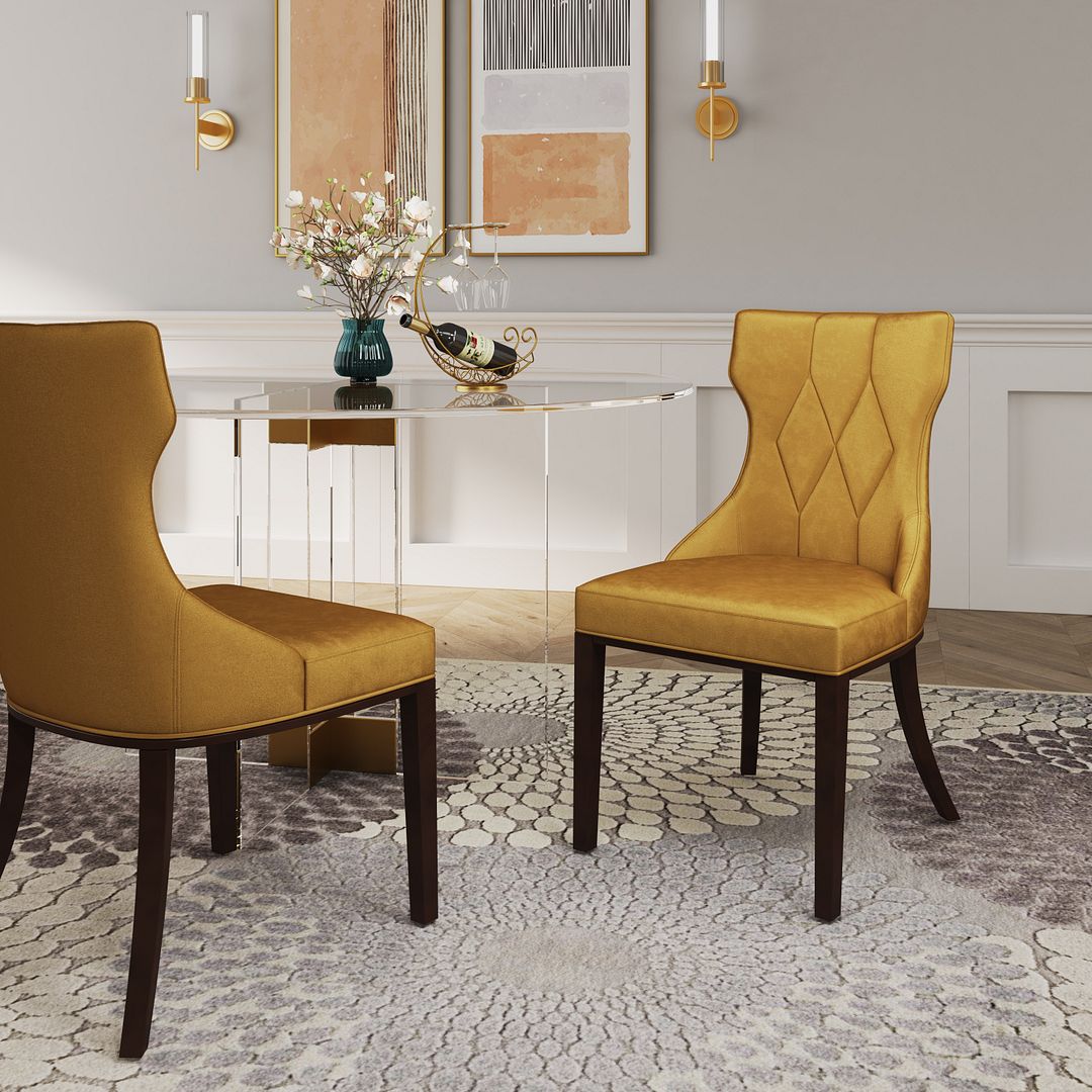 Reine Velvet Dining Chair