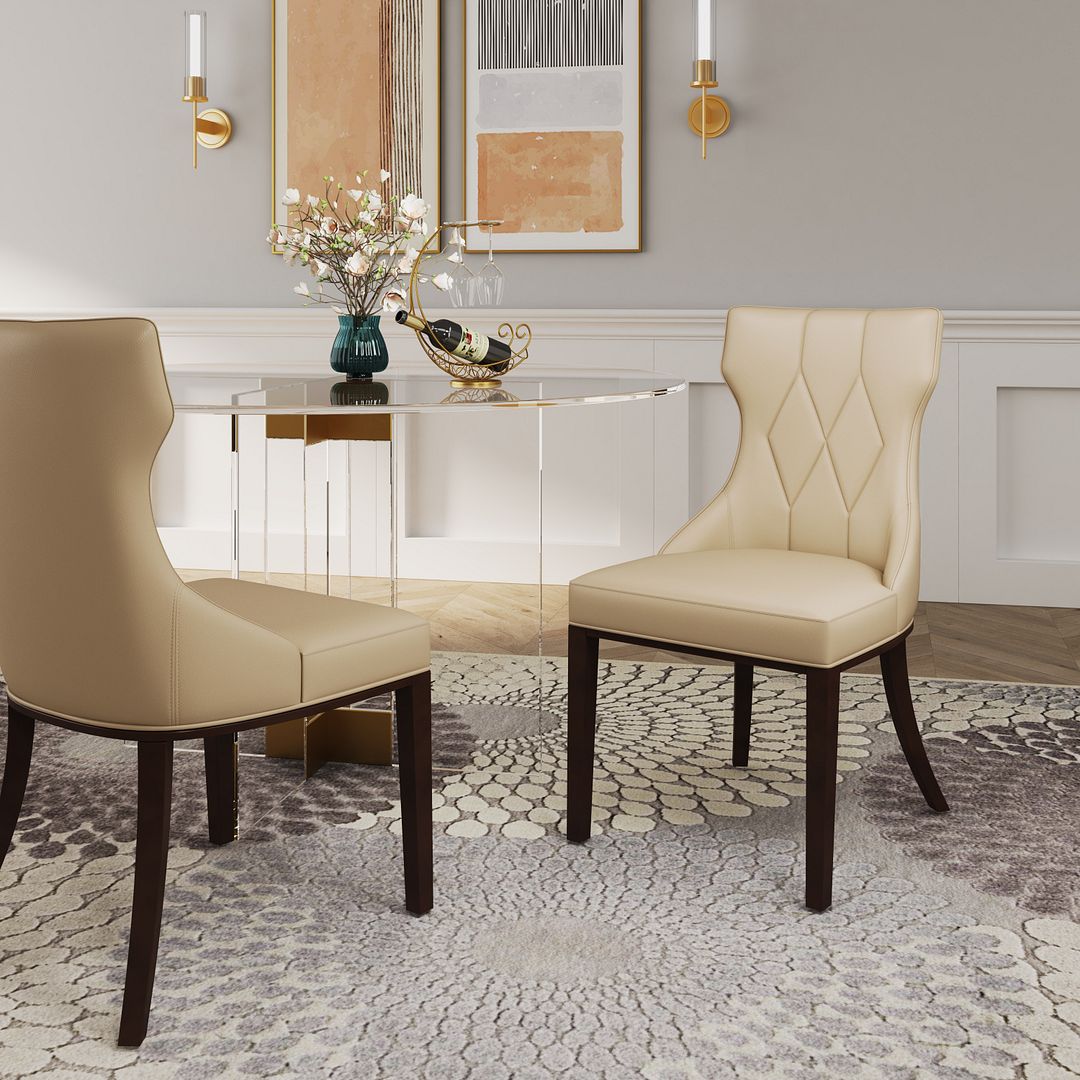 Reine Faux Leather Dining Chair