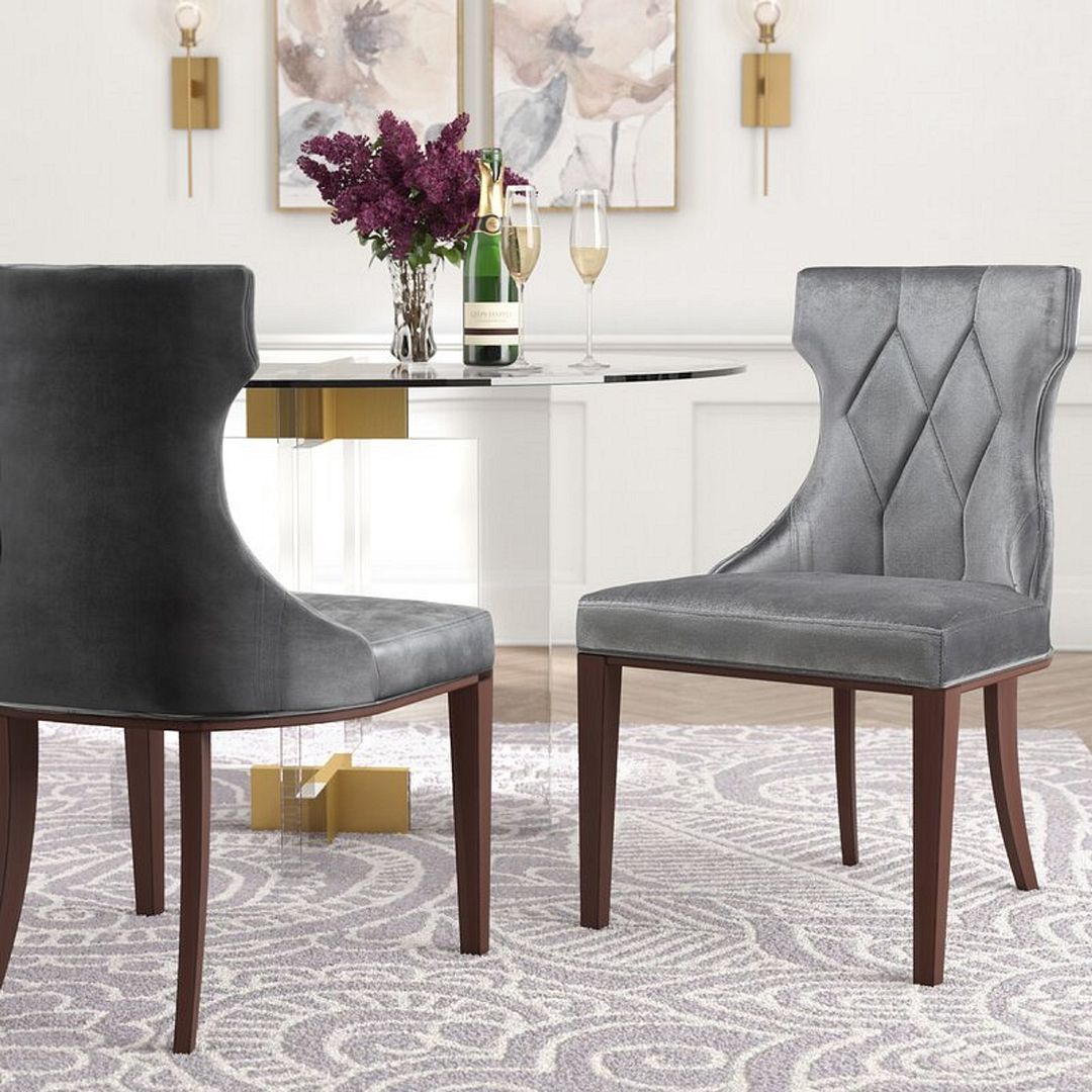 Reine Velvet Dining Chair