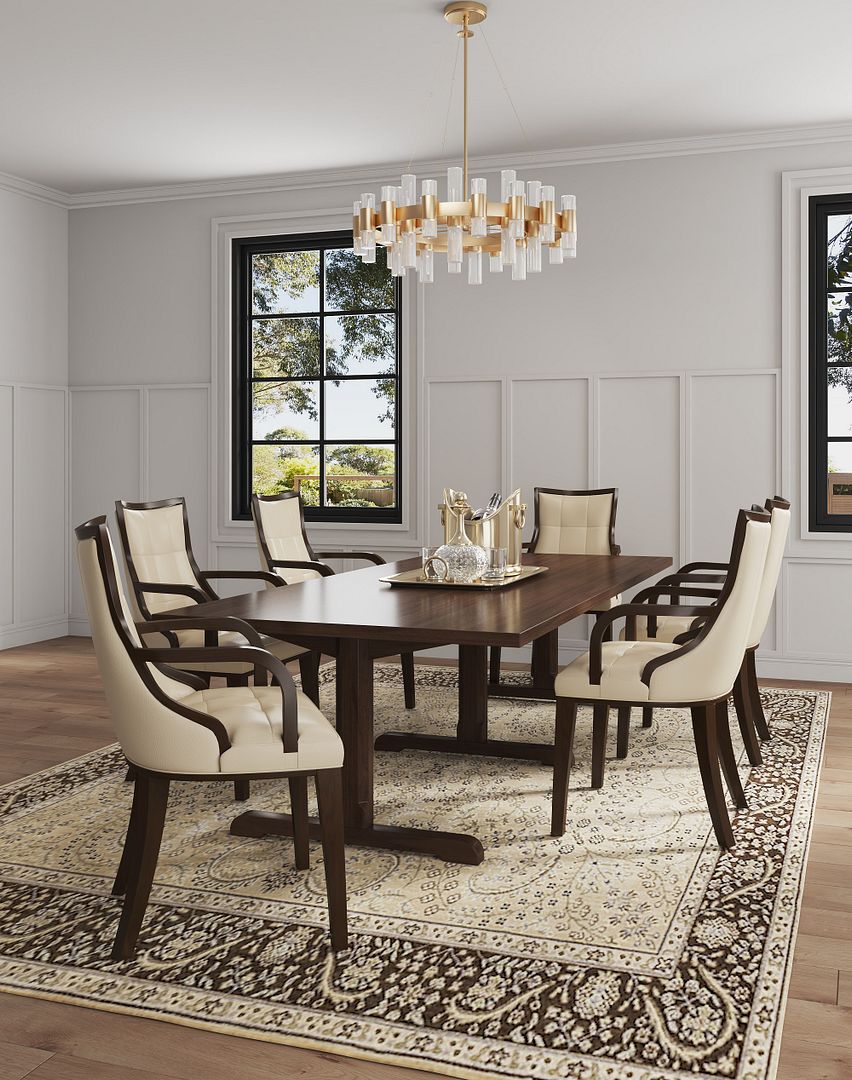 Fifth Avenue Faux Leather Dining Armchair