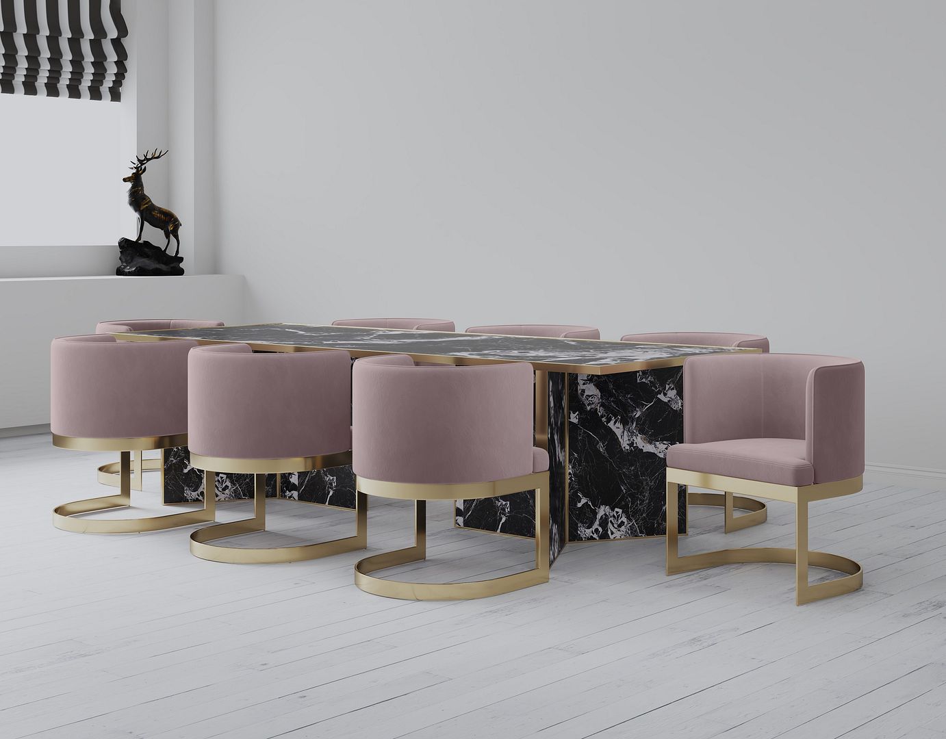 Aura Velvet Dining Chair