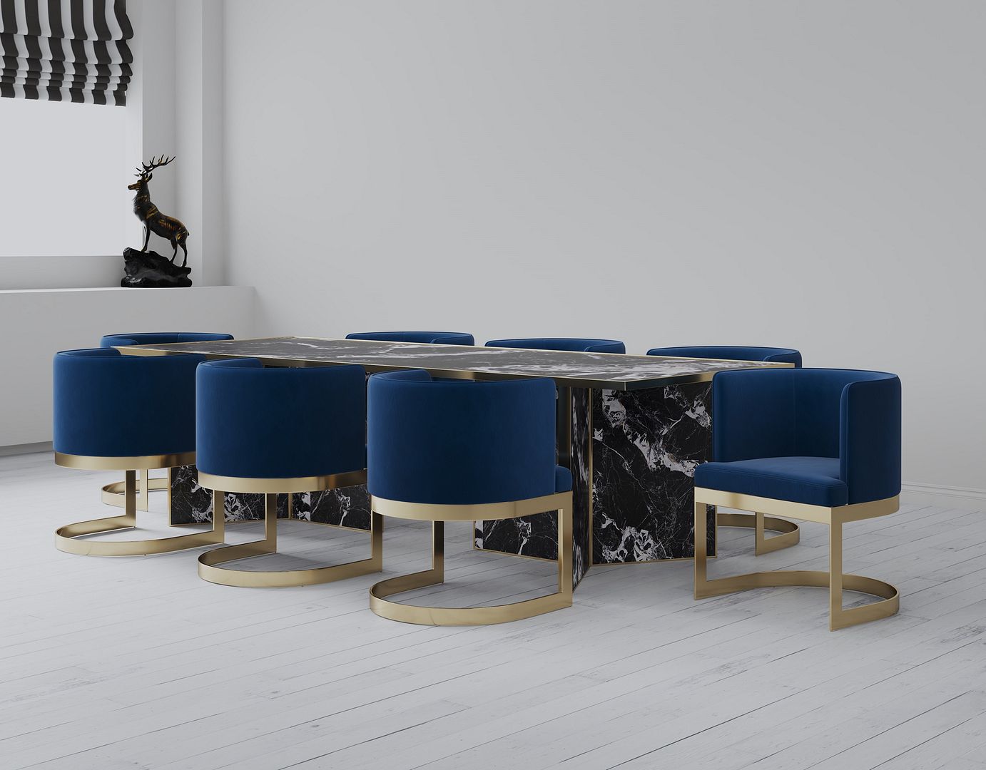 Aura Velvet Dining Chair
