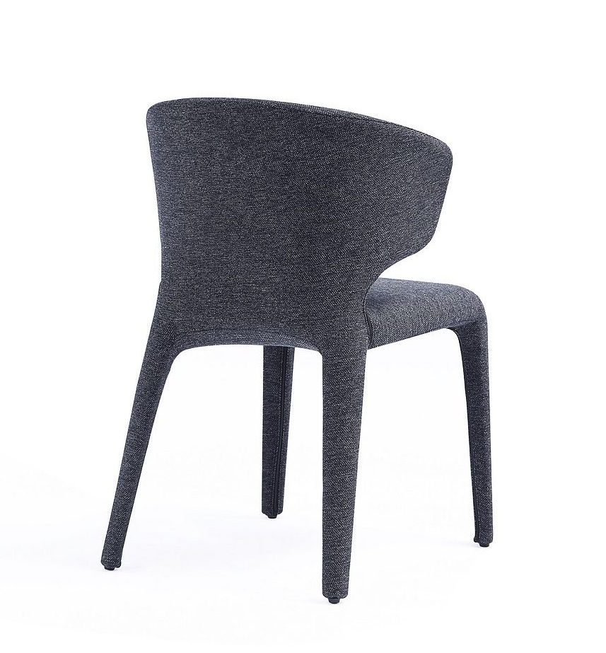 Conrad Woven Tweed Dining Chair 