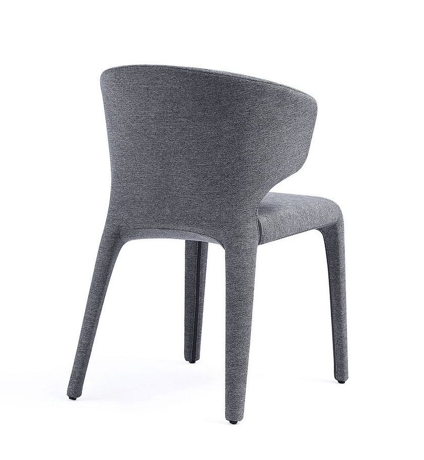 Conrad Woven Tweed Dining Chair 
