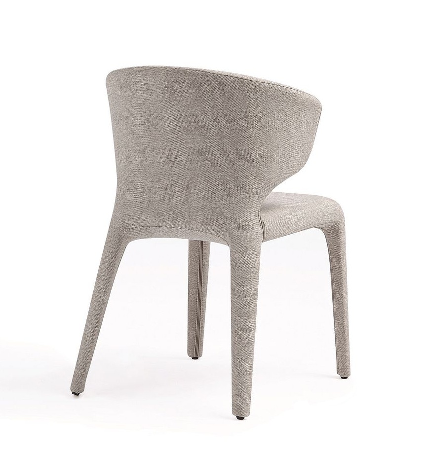 Conrad Woven Tweed Dining Chair 