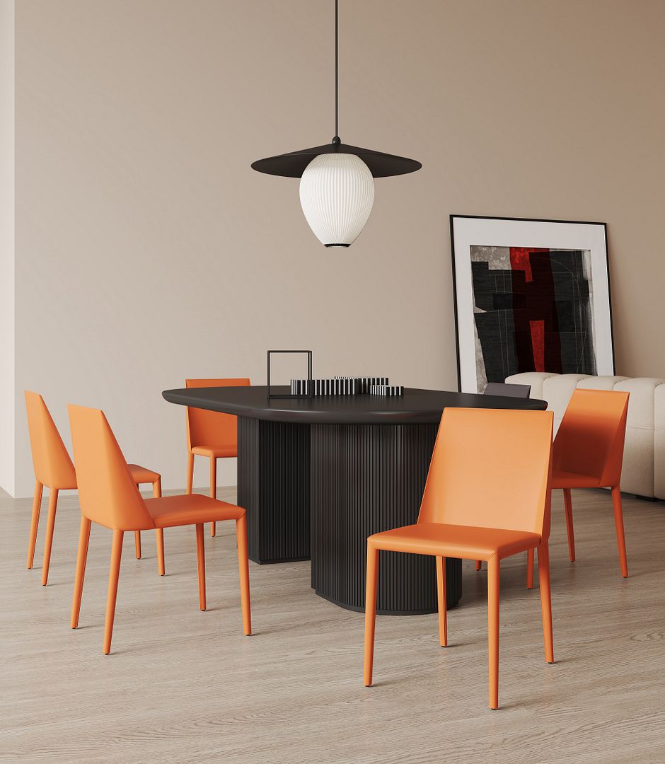 Paris Saddle Leather Dining Chair