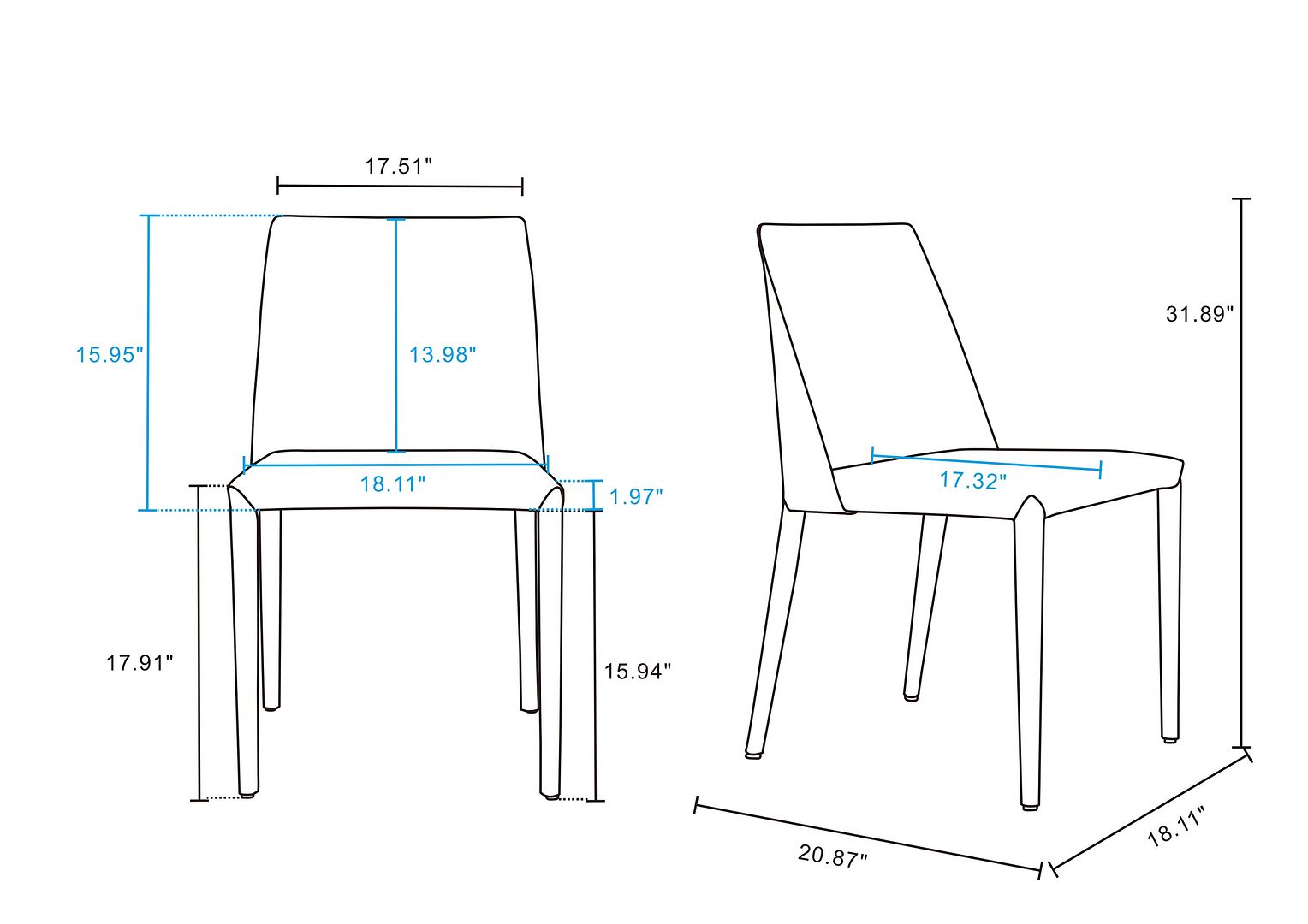 Paris Saddle Leather Dining Chair