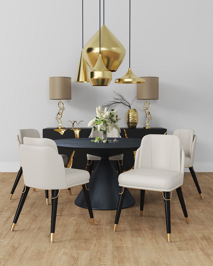 Estelle Faux Leather Dining Chair