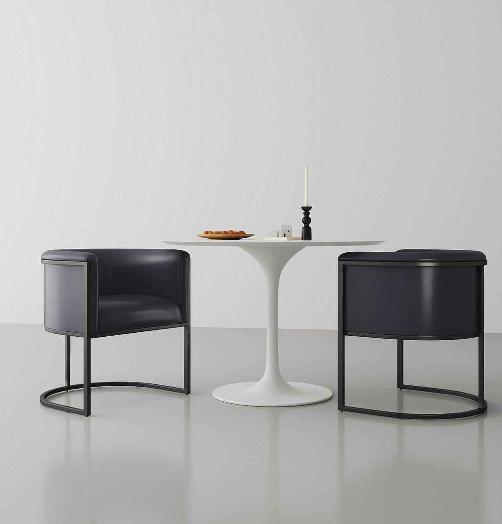 Cosmopolitan Faux Leather Dining Chair