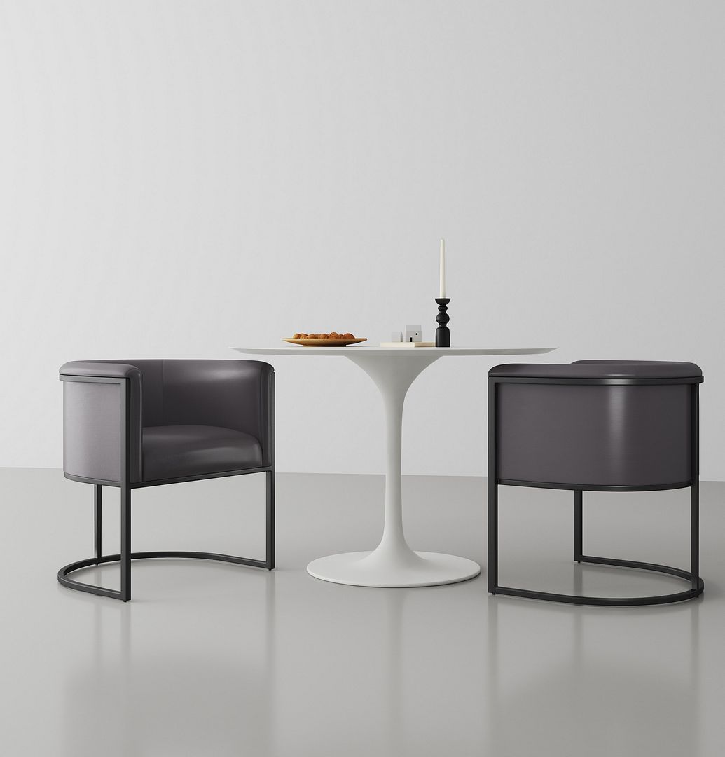 Cosmopolitan Faux Leather Dining Chair