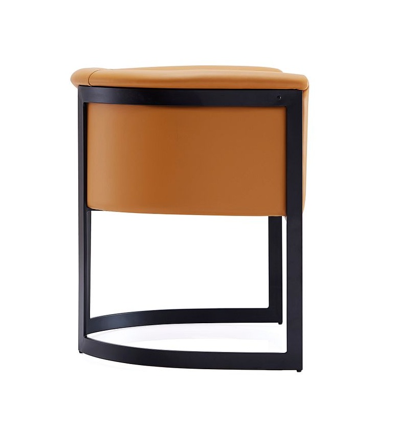 Corso Leatherette Dining Chair w/Metal Frame 