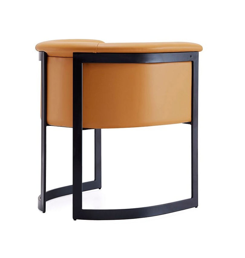 Corso Leatherette Dining Chair w/Metal Frame 