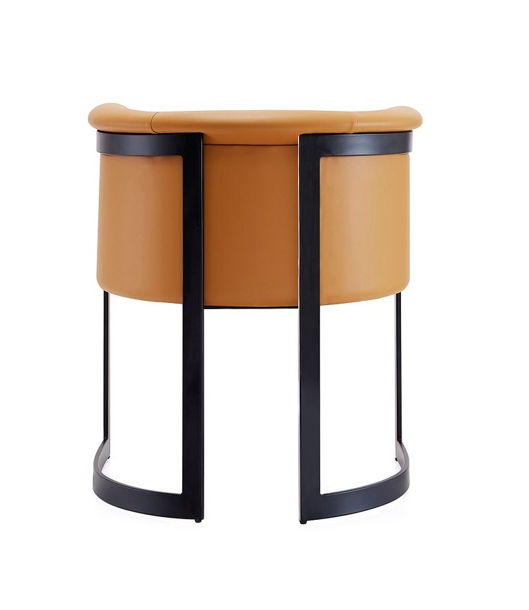 Corso Leatherette Dining Chair w/Metal Frame 
