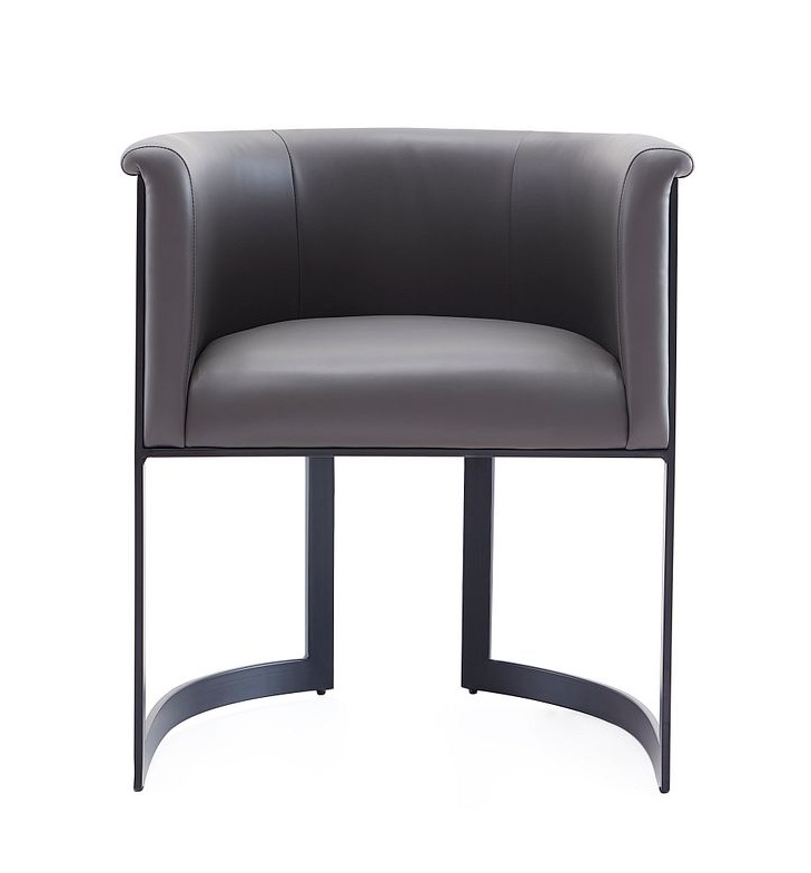 Corso Leatherette Dining Chair w/Metal Frame 