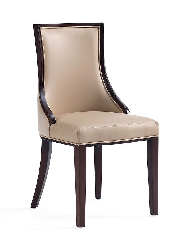Manhattan Comfort Grand Faux Leather Dining Chair