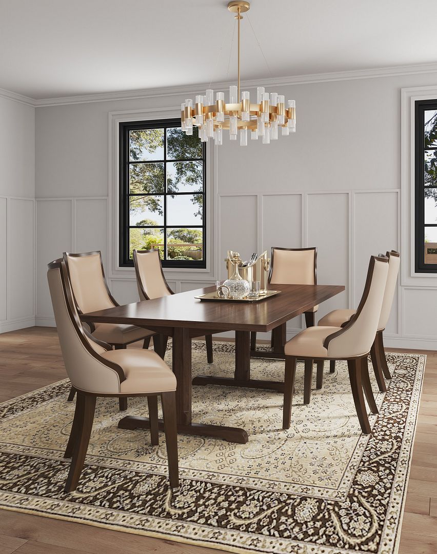 Grand Faux Leather Dining Chair 