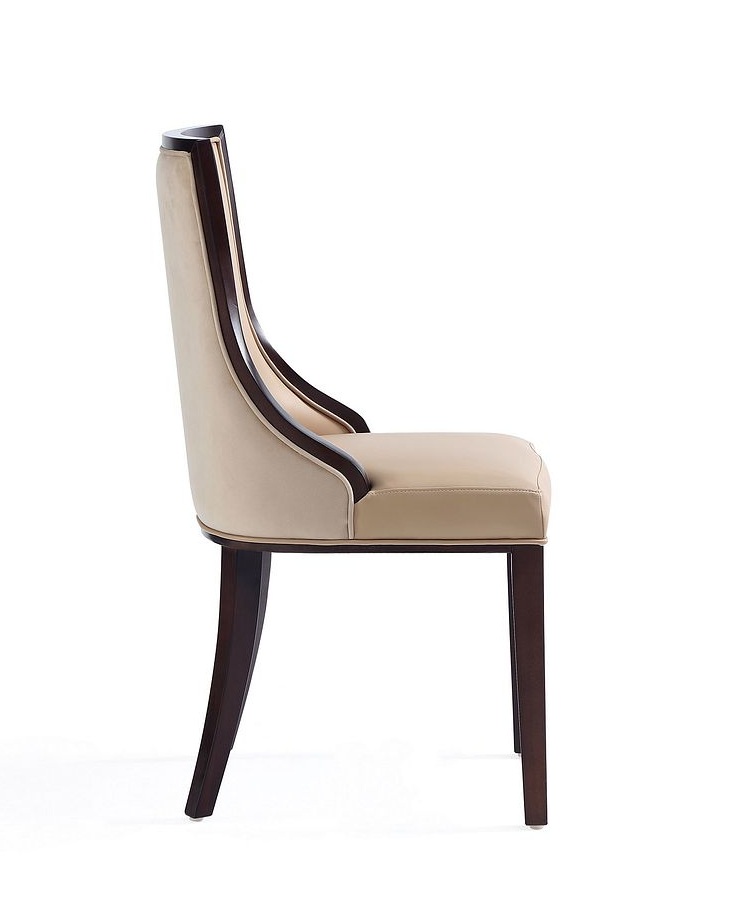 Grand Faux Leather Dining Chair 