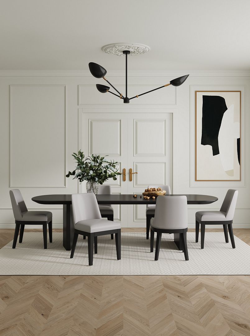 Gansevoort Faux Leather Dining Chair, Set of 2