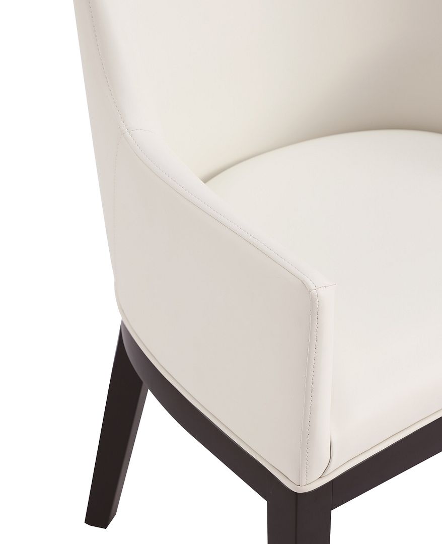 Gansevoort Faux Leather Dining Armchair