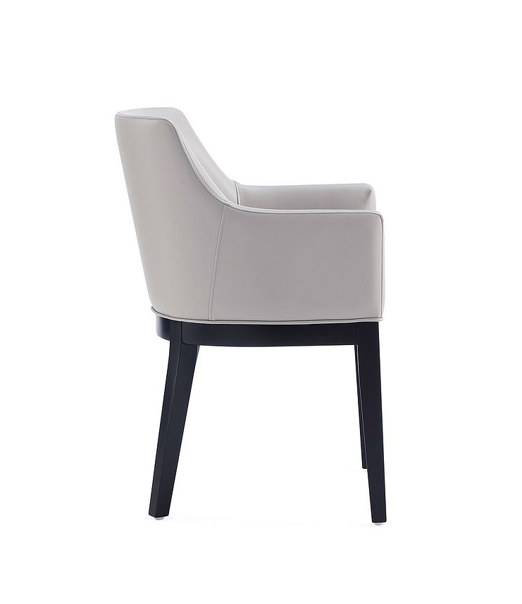 Gansevoort Faux Leather Dining Armchair