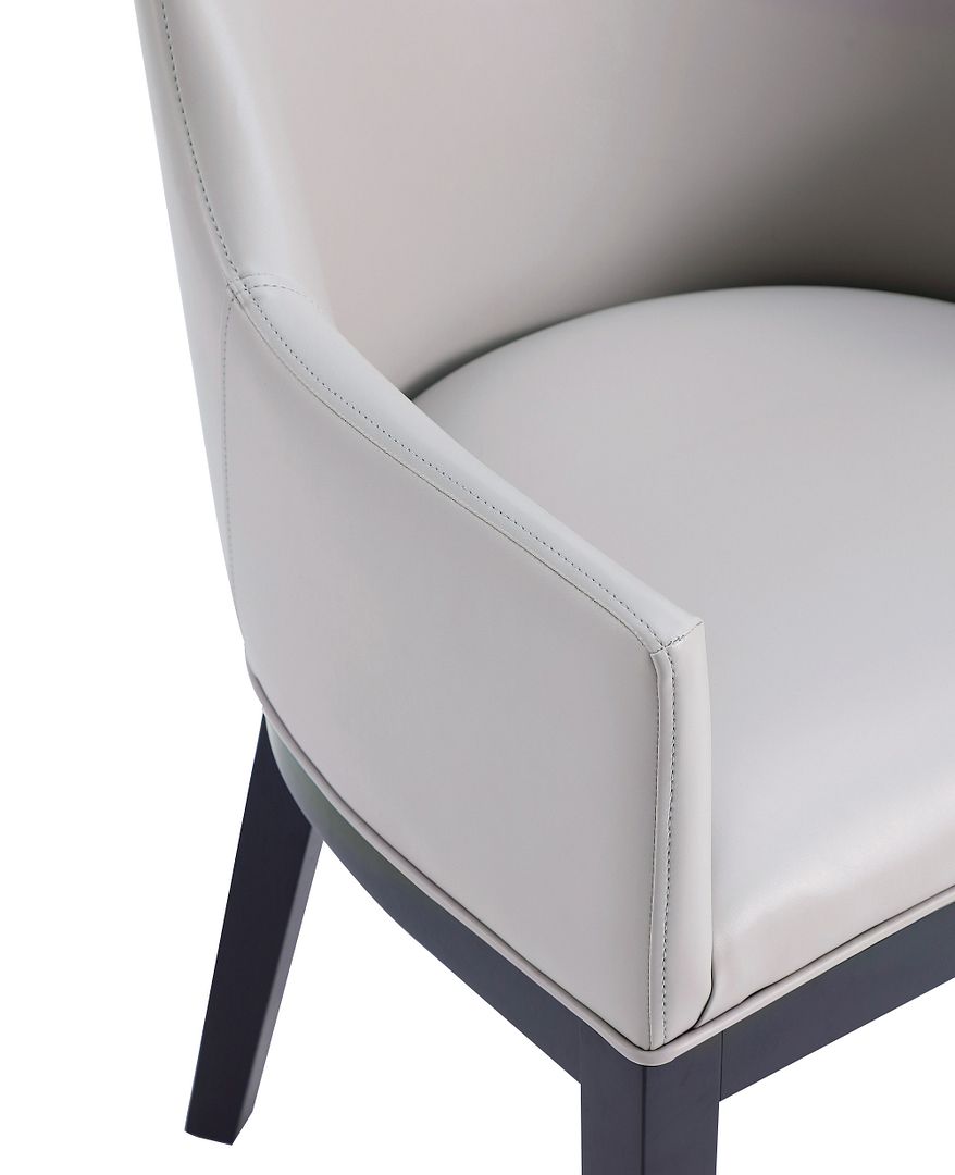 Gansevoort Faux Leather Dining Armchair