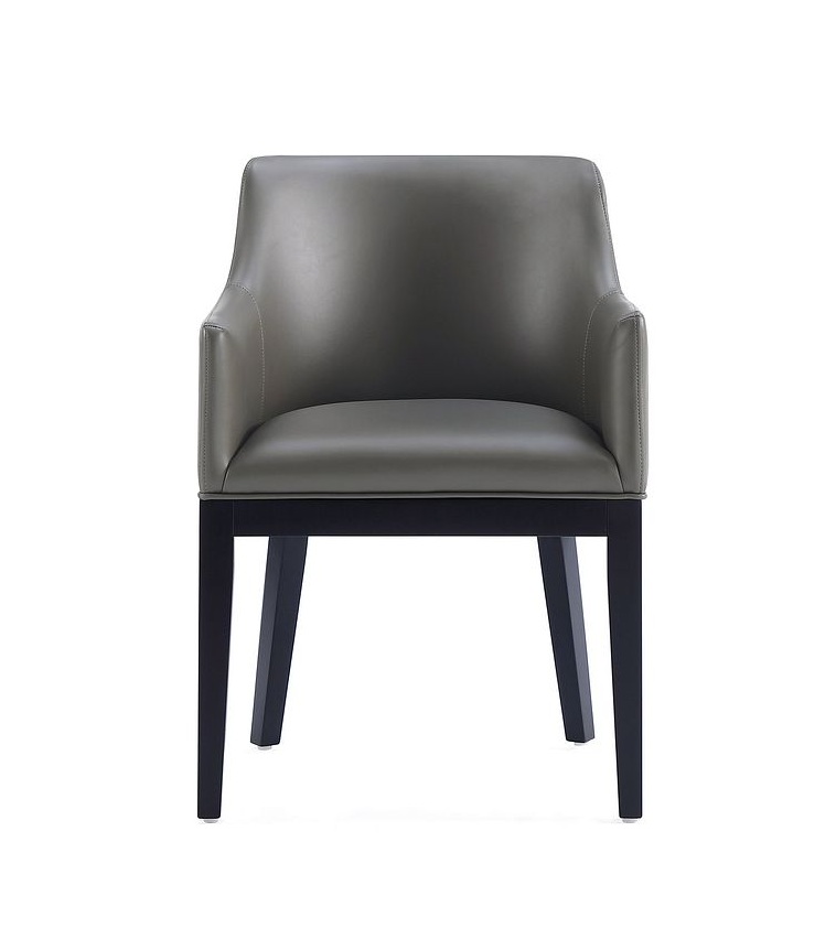 Gansevoort Faux Leather Dining Armchair