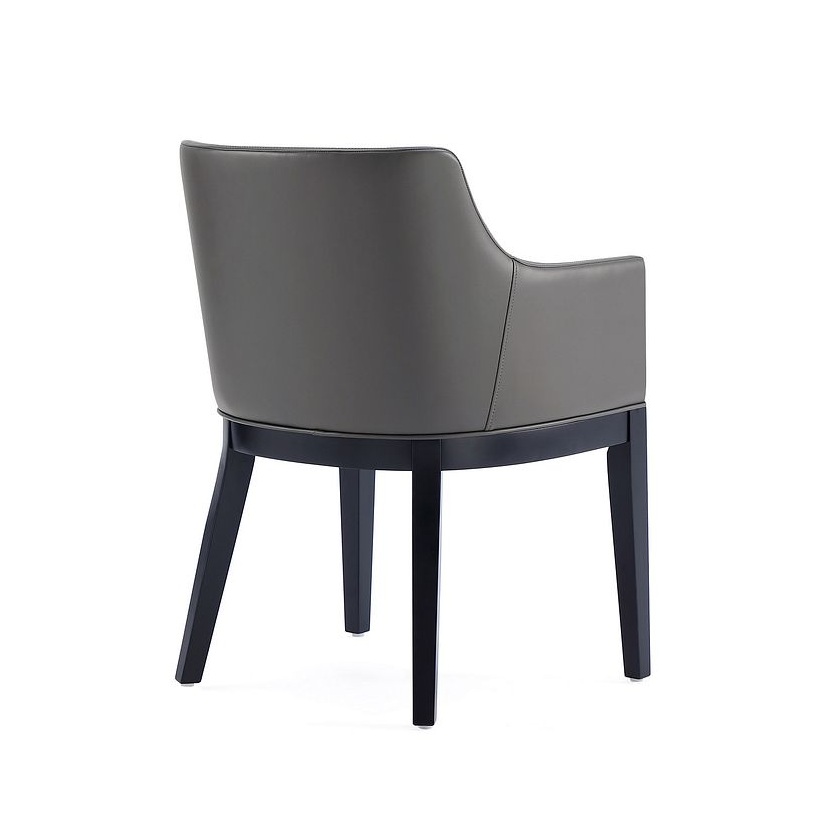 Gansevoort Faux Leather Dining Armchair