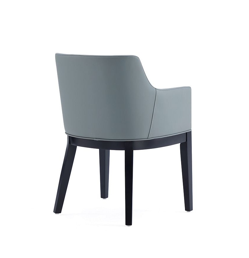 Gansevoort Faux Leather Dining Armchair