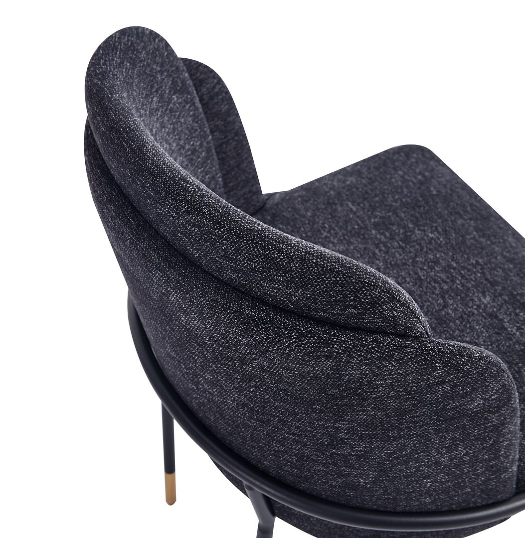 Flor Fabric Dining Chair 